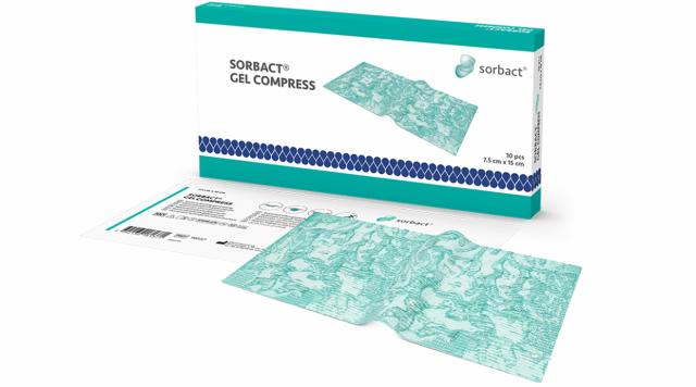 Sorbact Gel Compress 3,0 x 15cm / 10