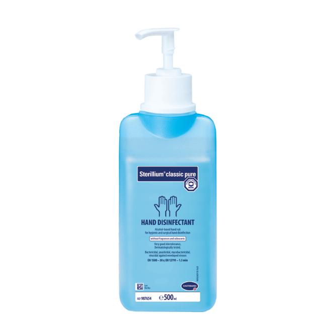 Handdesinfektion Sterillium Classic Pure 500ml med pump