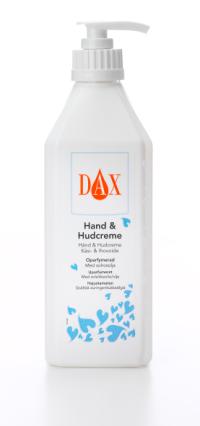 Hand & Hudcreme Dax oparfymerad 600ml med pump