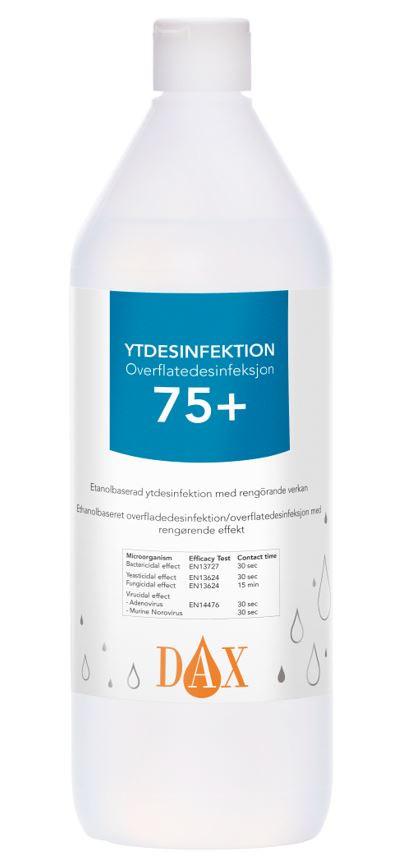 Ytdesinfektion Dax Kiilto 75+ 1L