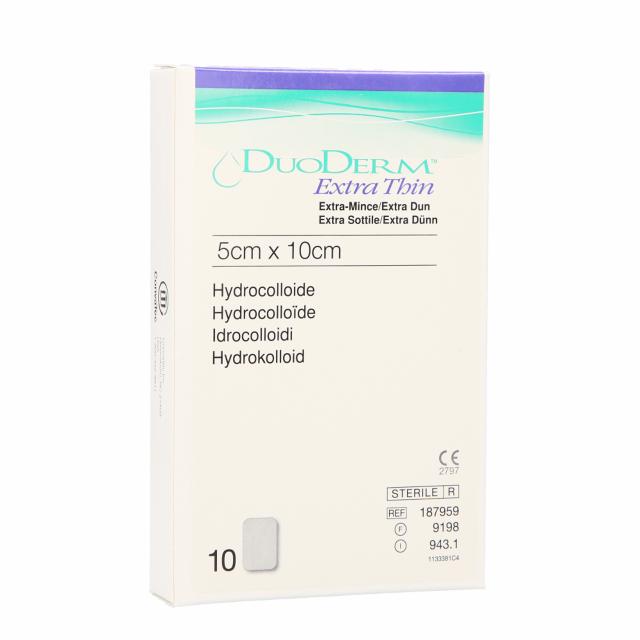 Duoderm Extra Thin 5 x 10cm / 10