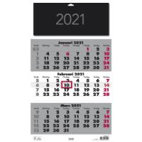 Väggkalender Triplaner Elegant 2023