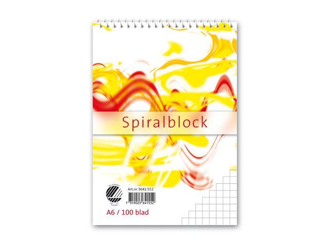 Spiralblock A6 Rutat / 10