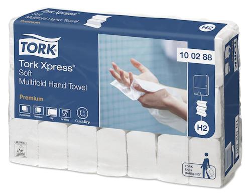 Pappershandduk Tork Xpress Mjuk Multifold 34x21cm H2 / 2310