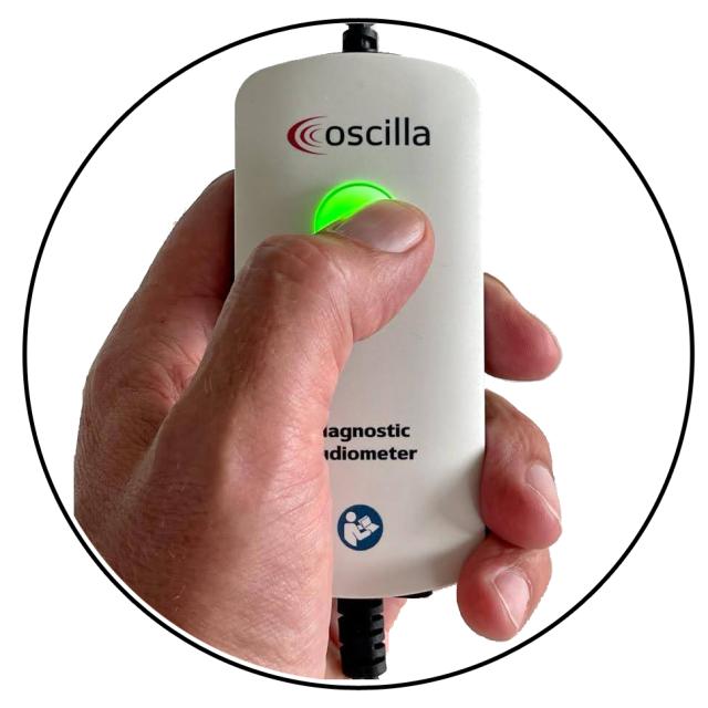 Audiometer Oscilla Screening USB A30