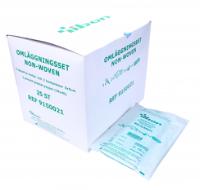 Omläggningsset NonWoven pincett tråg duk 3-tork 2-kompr / 25