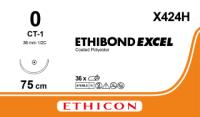 Ethibond Excel Sutur 0 CT-1 75cm Grön / 36